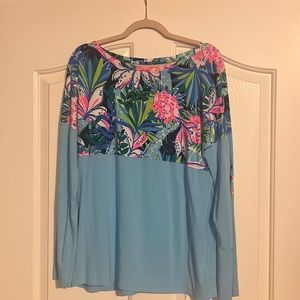 Lilly Pulitzer Finn long sleeved top